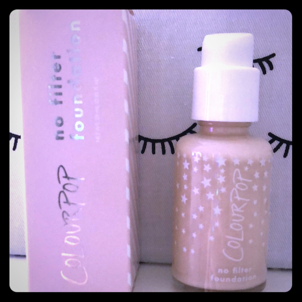 Colourpop no filter foundation brand new